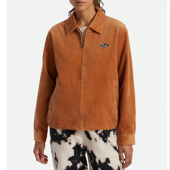 Brixton Utopia Jacket, Unisex Medium, Color Lion - Picture 3 of 11